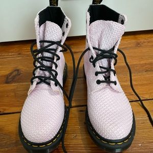 Pink dr martens